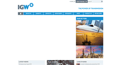 Desktop Screenshot of igwpower.com